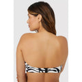 Weiß-Schwarz - Back - Gorgeous - Bikini Oberteil Trägerlos für Damen