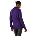 Violett - Back - Principles - Pullover Rollkragen für Damen