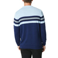 Dunkelblau - Back - Maine - "Premium" Pullover Rundhalsausschnitt für Herren