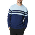 Dunkelblau - Front - Maine - "Premium" Pullover Rundhalsausschnitt für Herren