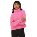 Pink - Front - Dorothy Perkins - Pullover Rollkragen für Damen