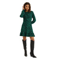 Grün - Front - Dorothy Perkins - Minikleid  Rüschensaum für Damen