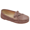 Pflaume - Back - Eastern Counties Leather Damenmoccasins aus Wildleder