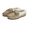 Kamelfarben - Pack Shot - Eastern Counties Leather Damenmoccasins mit harter Sohle