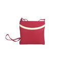 Pimk-Weiß - Front - Eastern Counties Leather - Damen Handtasche "Aimee", Farbstreifen