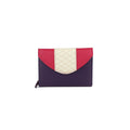 Violett-Pink - Front - Eastern Counties Leather - "Tia"  Gesteppt Brieftasche für Damen