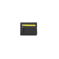 Schwarz-Neon-Gelb - Back - Eastern Counties Leather - "Isobel" Kontrast Brieftasche für Damen
