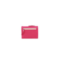 Pink-Cremefarbe - Front - Eastern Counties Leather - "Isobel" Kontrast Brieftasche für Damen
