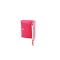 Pink-Cremefarbe - Side - Eastern Counties Leather - "Isobel" Kontrast Brieftasche für Damen