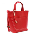 Rot - Side - Eastern Counties Leather - Handtasche "Nadia", Leder
