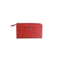 Rot - Front - Eastern Counties Leather - "Davina"  Leder Brieftasche