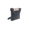 Marineblau-Rose - Back - Eastern Counties Leather - Damen Handtasche "Janie", Leder