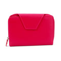 Pink - Front - Eastern Counties Leather - "Lois" Brieftasche Unifarben