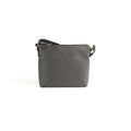 Dunkelgrau - Front - Eastern Counties Leather - Damen Handtasche "Winnie", Leder