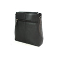 Schwarz-Dunkelgrau - Lifestyle - Eastern Counties Leather - Damen Handtasche "Opal", Leder