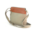 Hellbraun-Hellbraun - Back - Eastern Counties Leather - Damen Handtasche "Opal", Leder