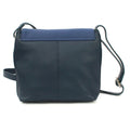 Marineblau-Kobaltblau - Back - Eastern Counties Leather - Damen Handtasche "Zada", Leder