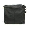 Schwarz - Back - Eastern Counties Leather - Damen Handtasche "Leona", Gerafft, Leder