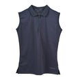 Marineblau - Front - Aubrion - "Poise" Poloshirt für Kinder  Ärmellos
