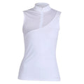 Weiß - Front - Aubrion - "Luton" Bluse für Springreiten für Mädchen