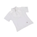 Weiß - Front - Aubrion - Hemd Schlaufe für Krawatte für Kinder  kurzärmlig