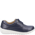 Marineblau - Side - Fleet & Foster - Damen Sneaker "Cathy", Leder
