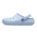 Blauer Calcit - Side - Crocs - Kinder Clogs "Classic Lined"