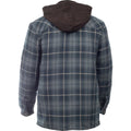 Marineblau - Back - Dickies Workwear - Hemdjacke mit Kapuze für Herren