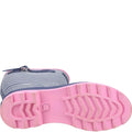 Blau-Weiß-Pink - Lifestyle - Cotswold - Damen Gummistiefel "Chilson", Mit Streifen