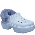 Blauer Calcit - Front - Crocs - Damen Clogs "Stomp", Gepolstert