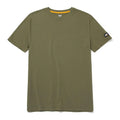 Sumpf - Front - Caterpillar - "Essentials" T-Shirt für Herren  kurzärmlig