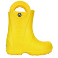 Gelb - Back - Crocs Handy The Rain Kinder Gummistiefel