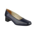 Marineblau - Front - Amblers Walford Damen Leder Pumps - Damen Schuhe