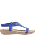 Blau - Back - Fleet & Foster Damen Nicosia Slingback Sandale