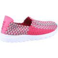 Pink - Side - Fleet & Foster - Damen Sneaker "Sharon Casual"