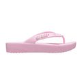 Flamingo-Rosa - Front - Crocs - Damen Flipflops "Classic Platform"