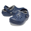 Marineblau-Holzkohle - Lifestyle - Crocs - Kinder Clogs "Classic", Gepolstert
