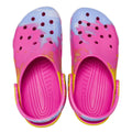 Pink-Violett-Gelb - Lifestyle - Crocs - Herren-Damen Unisex Clogs "Classic", Ombre