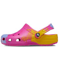 Pink-Violett-Gelb - Side - Crocs - Herren-Damen Unisex Clogs "Classic", Ombre