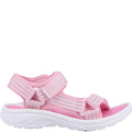 Pink-Weiß - Side - Cotswold - Kinder Sandalen "Bodiam", recyceltes Material