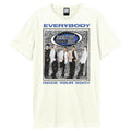 Altweiß - Front - Amplified - "Everybody" T-Shirt für Herren-Damen Unisex