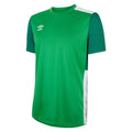 Smaragdgrün-Verdant Grün-Weiß - Front - Umbro - Trikot für Jungen - Training