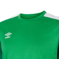 Smaragdgrün-Verdant Grün-Weiß - Side - Umbro - Trikot für Jungen - Training