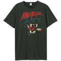 Holzkohle - Front - Amplified - "Maneater" T-Shirt für Herren-Damen Unisex