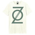 Altweiß - Front - Amplified - "Zo" T-Shirt für Herren-Damen Unisex