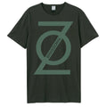 Holzkohle - Front - Amplified - "Zo" T-Shirt für Herren-Damen Unisex