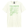 Altweiß - Front - Amplified - "Tree" T-Shirt für Herren-Damen Unisex