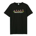 Schwarz - Front - Amplified - "Wreath" T-Shirt für Herren-Damen Unisex