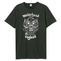 Holzkohle - Front - Amplified - "England Pt2" T-Shirt für Herren-Damen Unisex