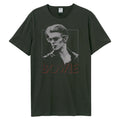 Holzkohle - Front - Amplified - "'80 Era" T-Shirt Rundhalsausschnitt für Herren-Damen Unisex